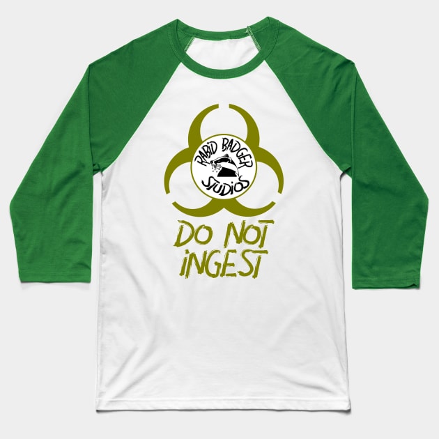 Do Not Ingest Baseball T-Shirt by Freq501